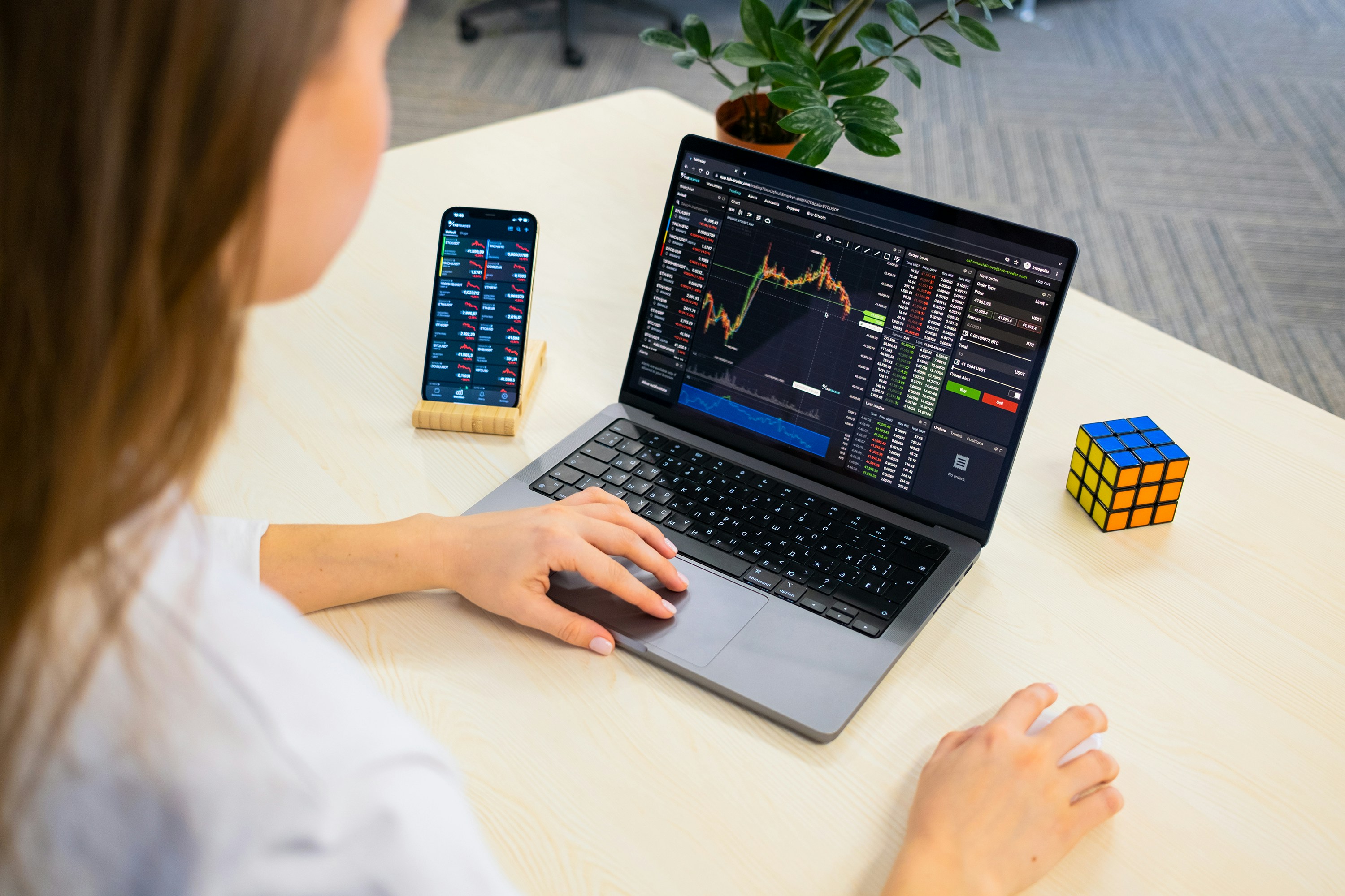 Modern Trading Platform Interface